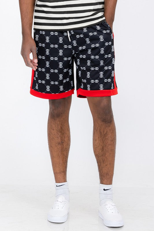 Men's Double O Tape Casual Sweat Shorts