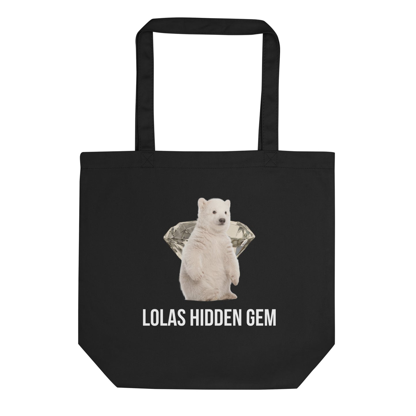 Gem Polar Bear Eco Tote Bag