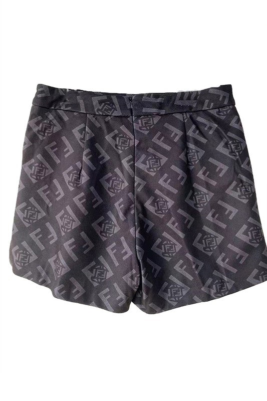 All Over Print Blazer Set La' Ros