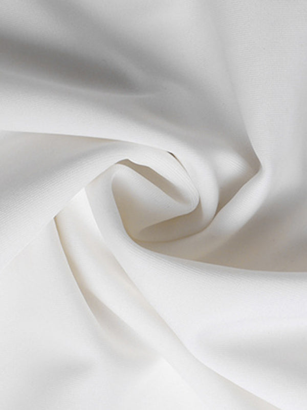 Irregular Cutout Long Sleeve Bodysuit kakaclo