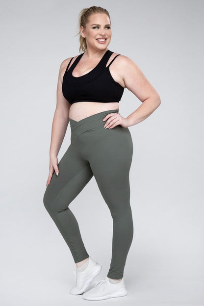 Plus+ V Waist Leggings