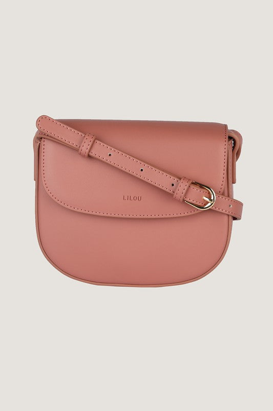 PU Vegan Leather Crossbody Mini Bag