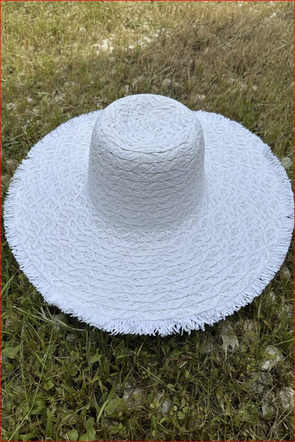 Floppy Straw Hat LOVBAG