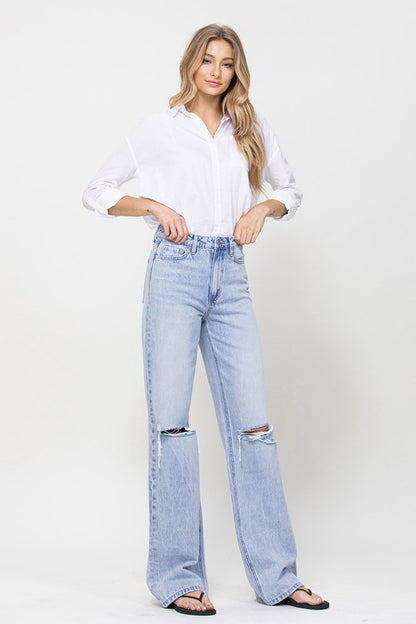 90s Vintage Flare Jeans VERVET by Flying Monkey