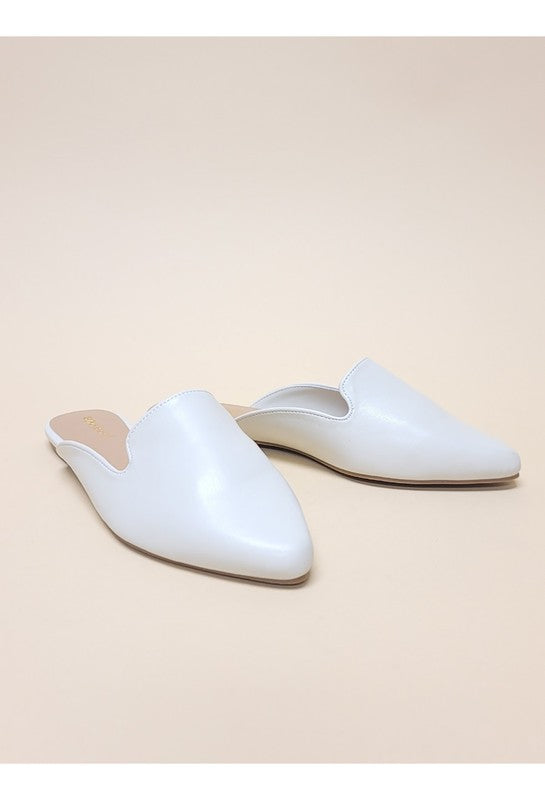 Casual Flat Mules Slides Let's See Style