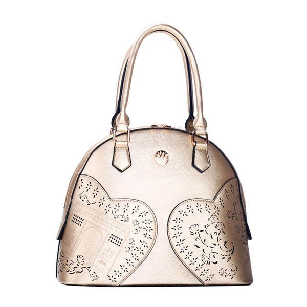 LANY Arc de Triomphe Heart Lasercut Dome Satchel