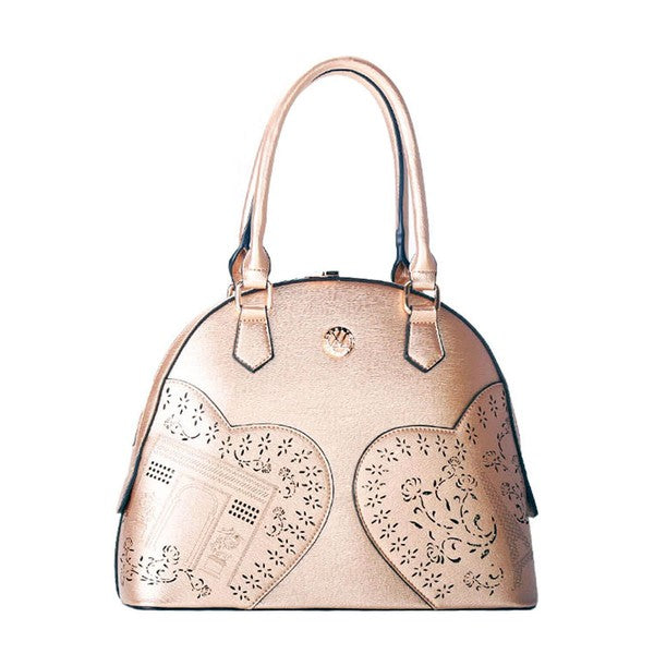 LANY Arc de Triomphe Heart Lasercut Dome Satchel