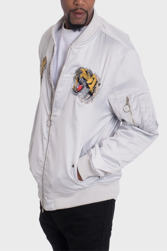 DOGTOWN Embroidered Men's Bomber Jacket