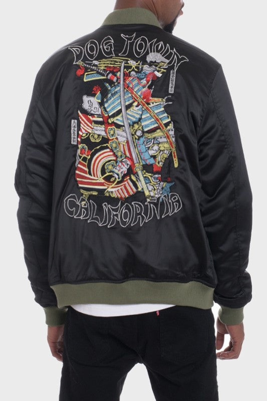 DOGTOWN Embroidered Men's Bomber Jacket