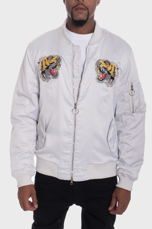 DOGTOWN Embroidered Men's Bomber Jacket