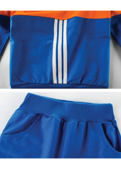 Boys Sporty Hoodie and Sweatpants Set Innocence