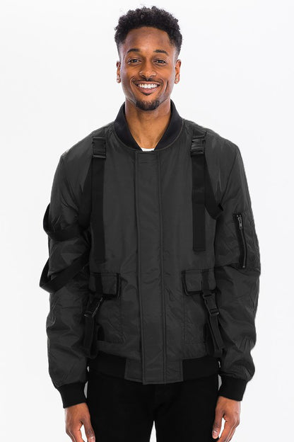 Men's Utility Strap Jacket