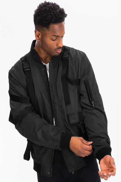 Men's Utility Strap Jacket