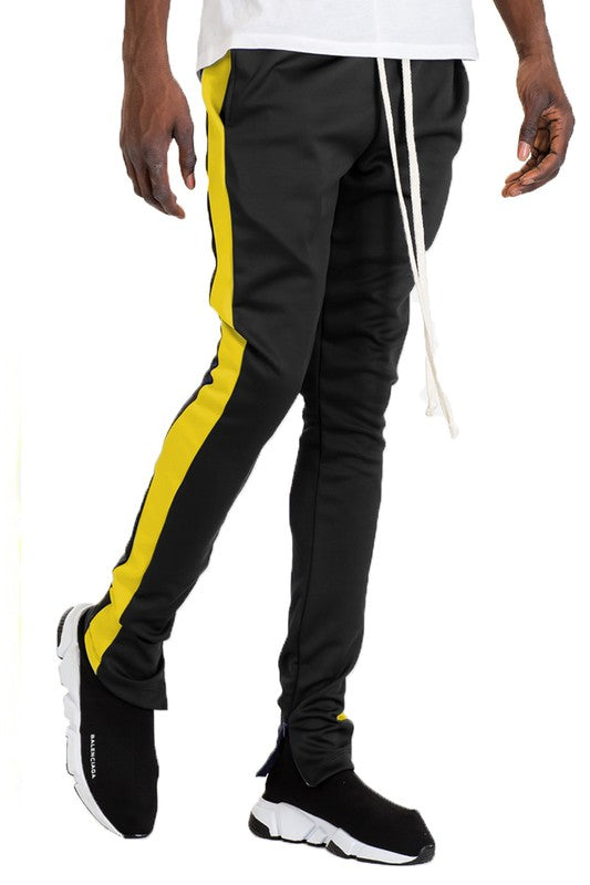 Men's Slim Skinny stripe Design Track Pant Joggers