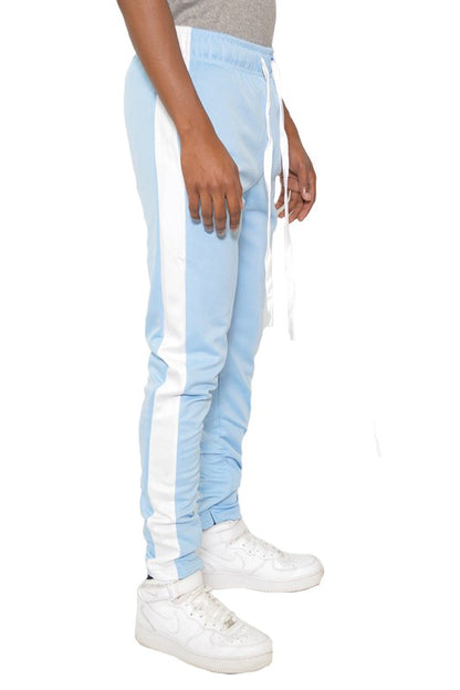 Men's Slim Skinny stripe Design Track Pant Joggers