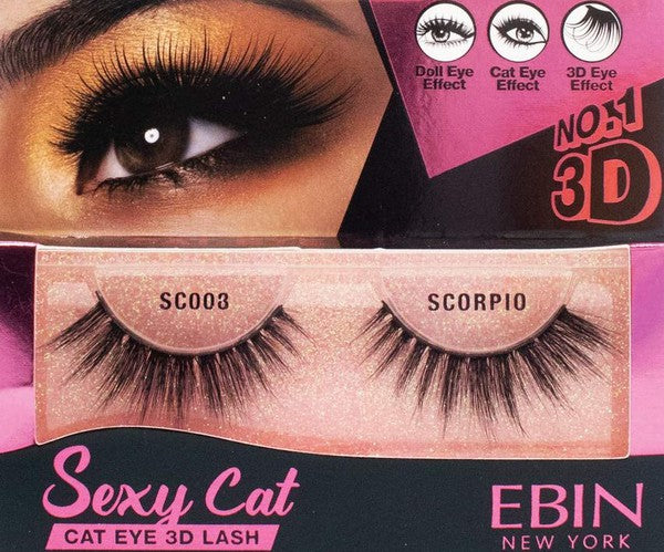 Ebin New York 3D Sexy Cat Eyelashes