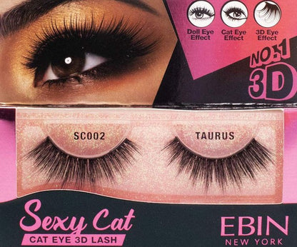 Ebin New York 3D Sexy Cat Eyelashes