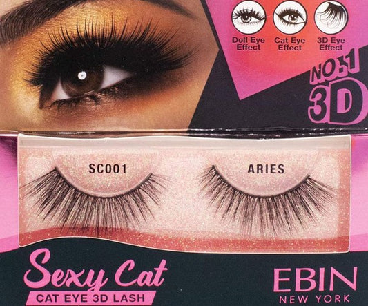 Ebin New York 3D Sexy Cat Eyelashes