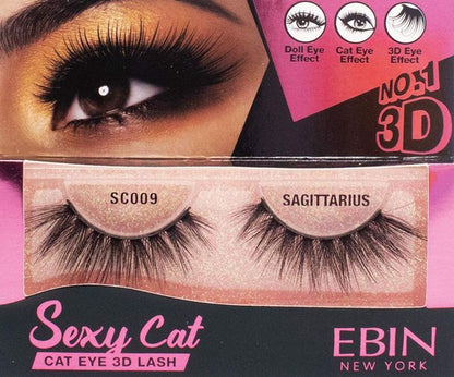 Ebin New York 3D Sexy Cat Eyelashes