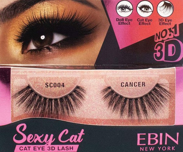 Ebin New York 3D Sexy Cat Eyelashes