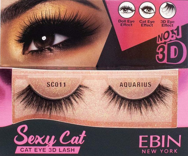 Ebin New York 3D Sexy Cat Eyelashes