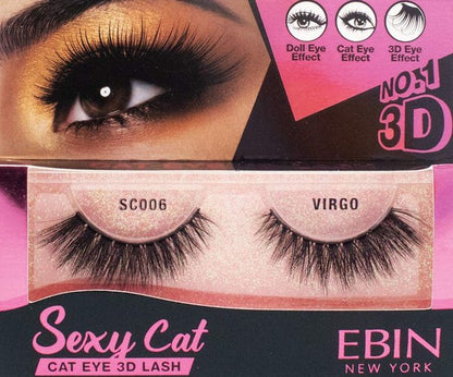 Ebin New York 3D Sexy Cat Eyelashes