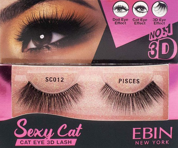 Ebin New York 3D Sexy Cat Eyelashes