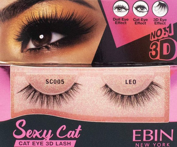 Ebin New York 3D Sexy Cat Eyelashes