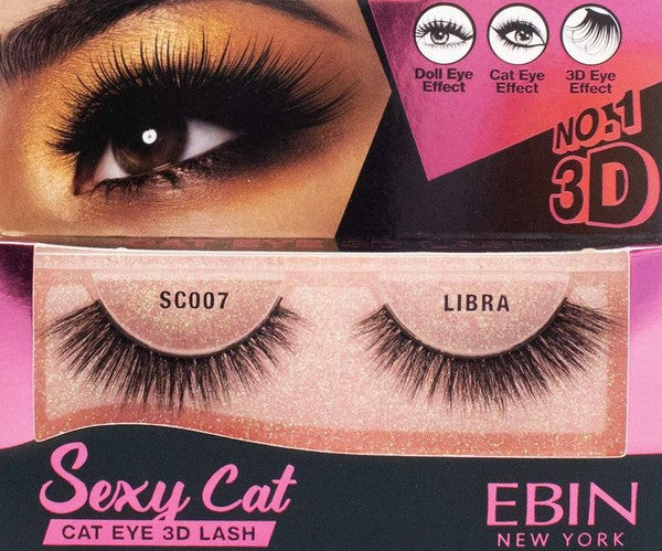 Ebin New York 3D Sexy Cat Eyelashes