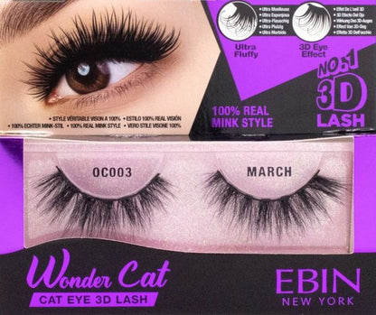 Ebin New York 3D Wonder Cat Eyelashes