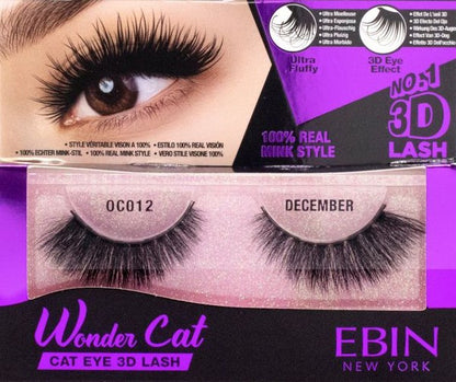 Ebin New York 3D Wonder Cat Eyelashes