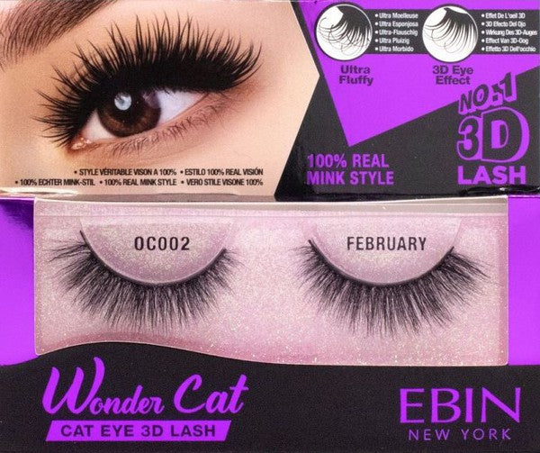 Ebin New York 3D Wonder Cat Eyelashes