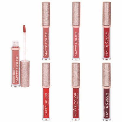 6 Color Pack Matte Liquid brush Lipstick