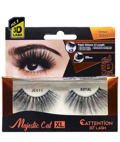 Ebin New York 3D XL Majestic Cat Eyelashes