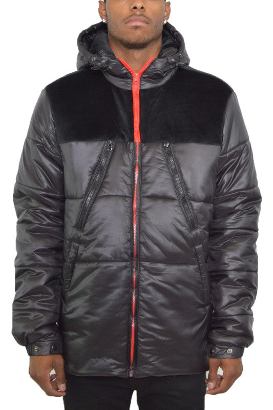 Men's Bubble Puffer Jacket