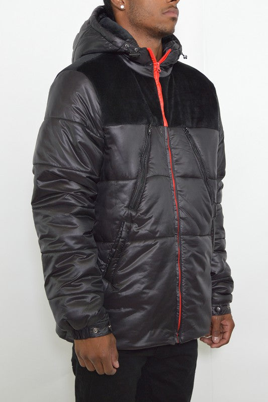 Men's Bubble Puffer Jacket