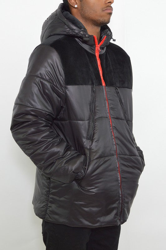 Men's Bubble Puffer Jacket