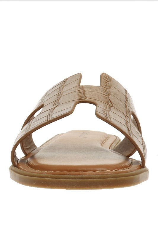 Crocodile Slide Sandal