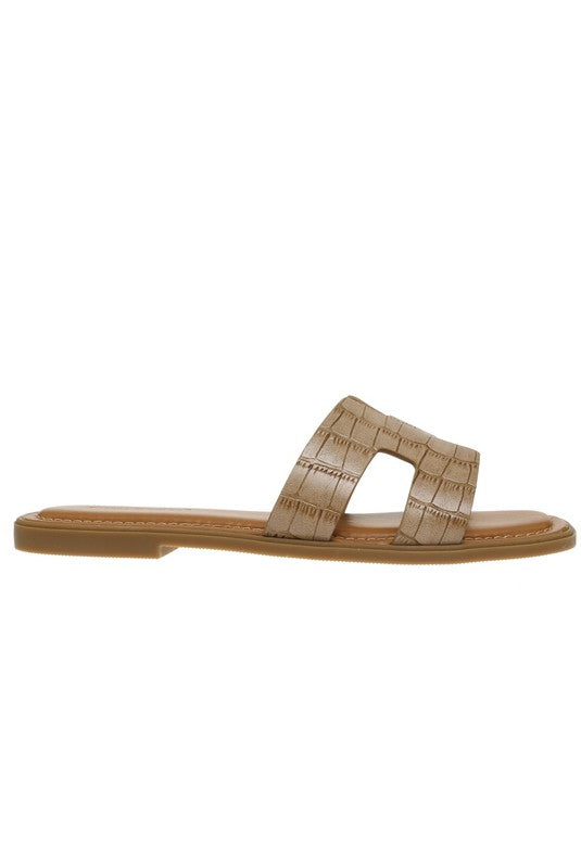 Crocodile Slide Sandal