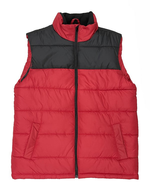 Men's Padded Two Tone Vest