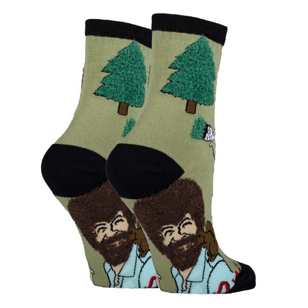 Painting Bob Ross - Funny Socks