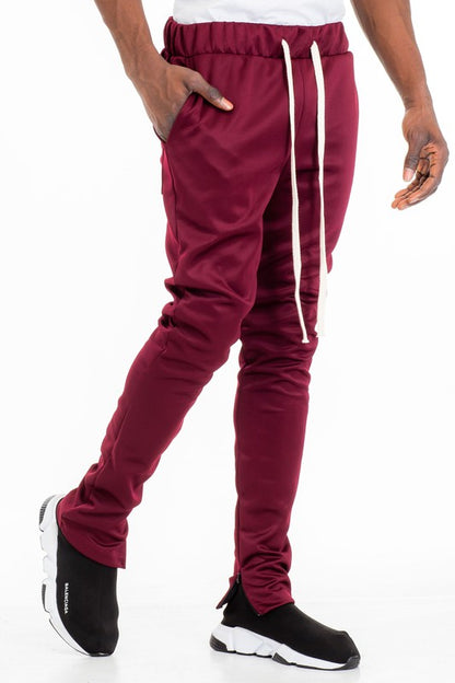 Men's Solid Color Track Pants