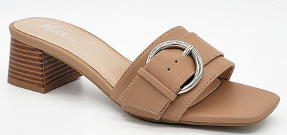 NU ANGEL Low Heel Sandal