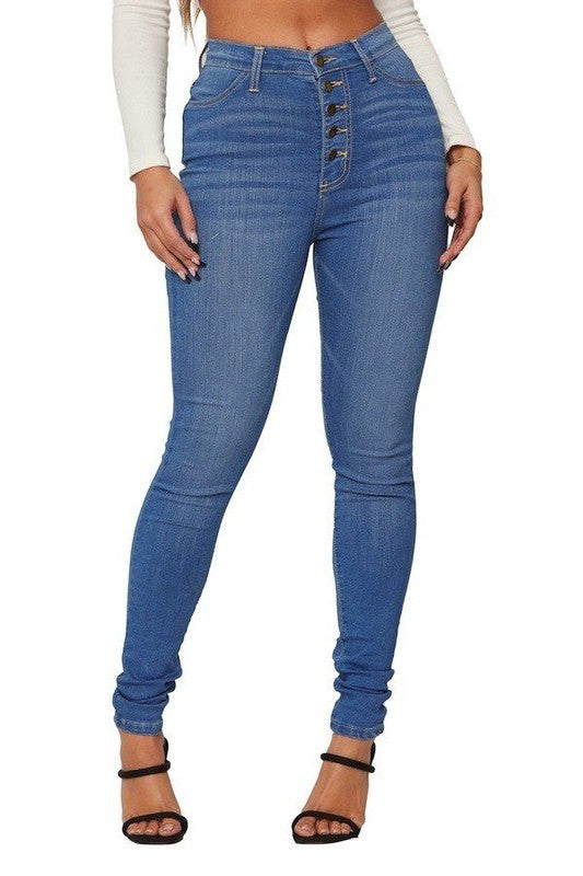 High Rise Skinny Jean