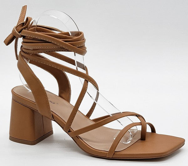 NU IVY Strappy Heel Sandals Stella Shoes