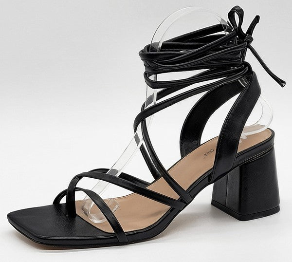 NU IVY Strappy Heel Sandals Stella Shoes