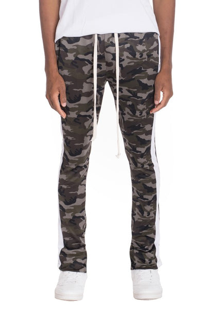 Men's Neutral Black Camo Pants