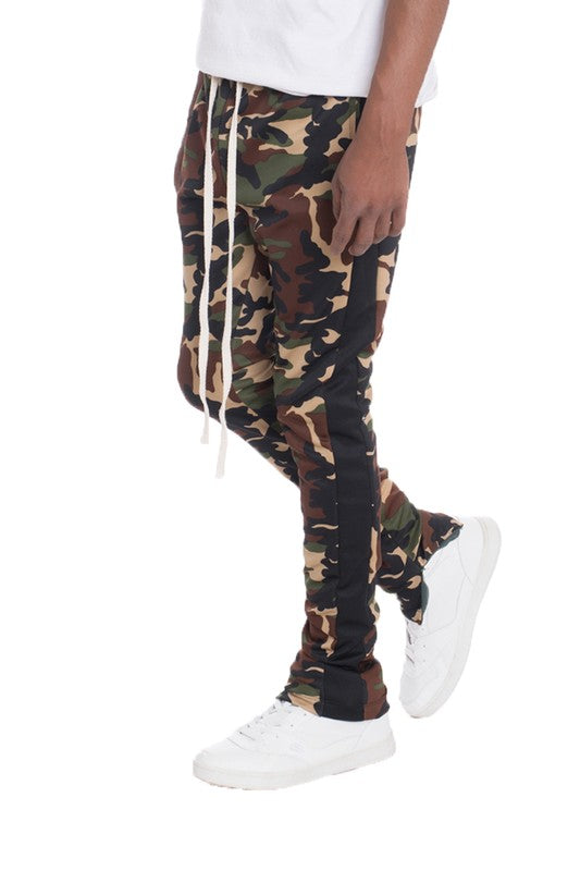 Men's Neutral Black Camo Pants