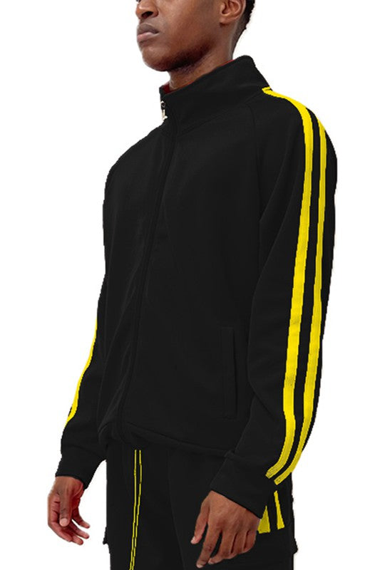 Men's Two Stripe Track Jacket