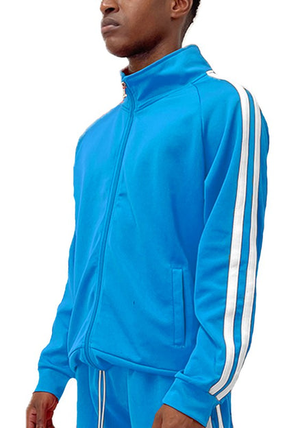 Men's Two Stripe Track Jacket